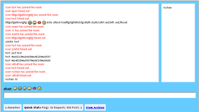 chat irc php